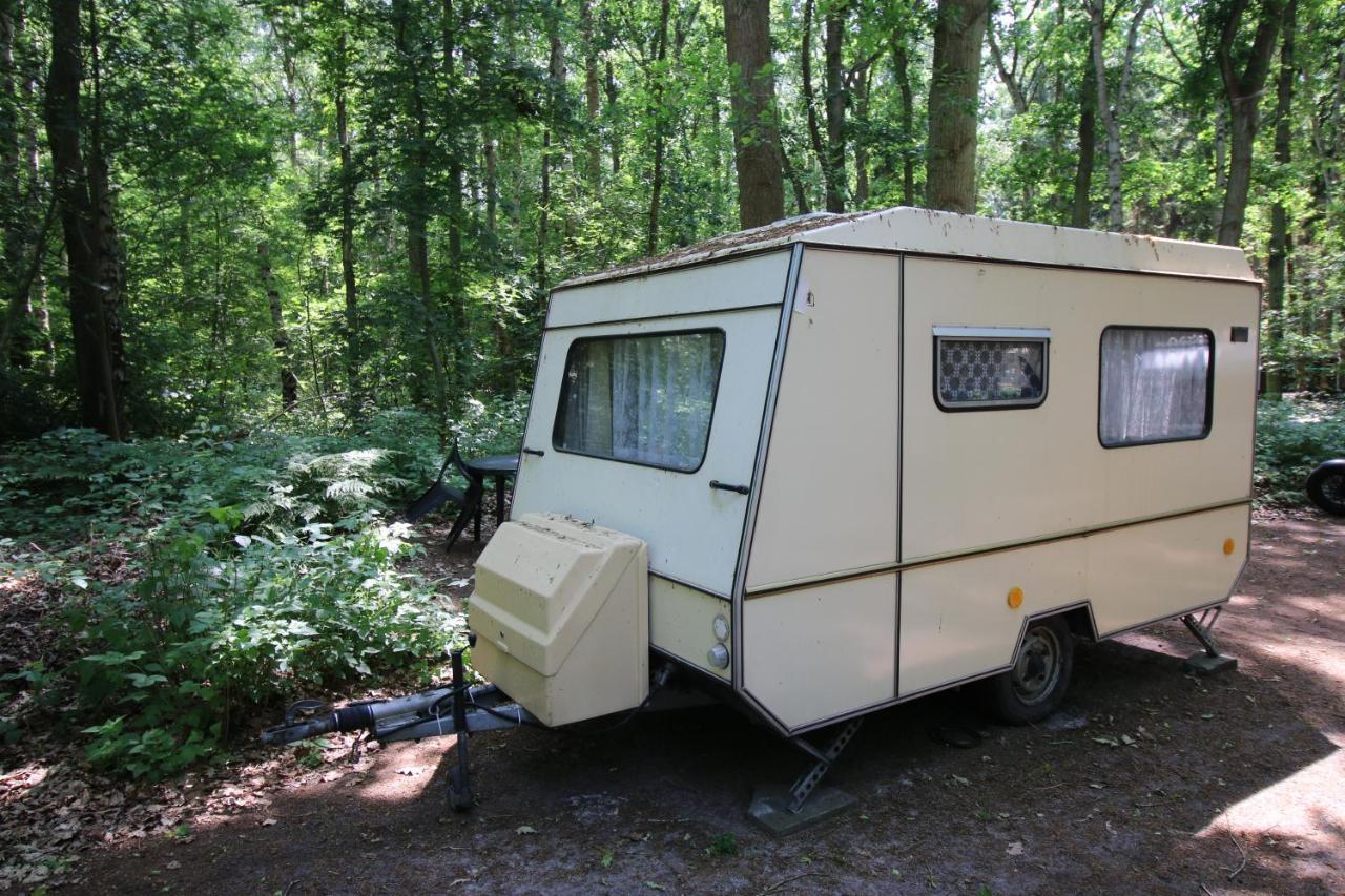 Ddr Kult Wohnwagen Direkt Am Strand Kreptitz Bagian luar foto